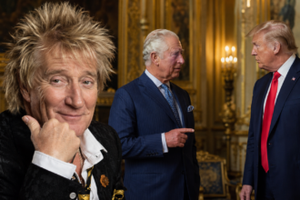 Rod Stewart tacle Donald Trump devant le roi Charles III