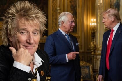 Rod Stewart tacle Donald Trump devant le roi Charles III