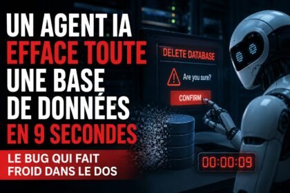 Un agent IA efface toute une base de données en 9 secondes : le bug qui fait froid dans le dos