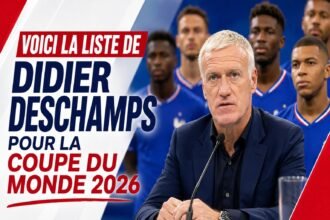 Didier Deschamps dévoile la liste des Bleus pour la Coupe du monde 2026