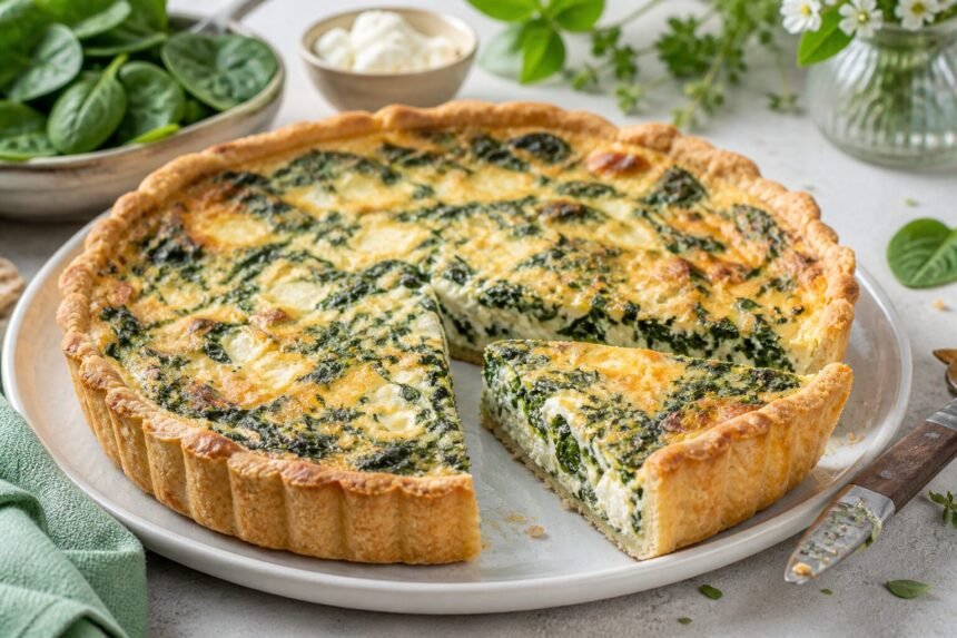 La quiche épinards-feta qui cartonne ce printemps La quiche épinards-feta qui cartonne ce printemps