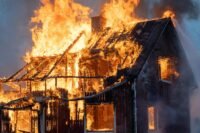 Haute-Vienne : il brûle sa maison en voulant tuer des frelons