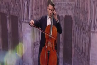 Gautier Capuçon joue du violoncelle, il entre au musée Grévin le 28 mai 2026