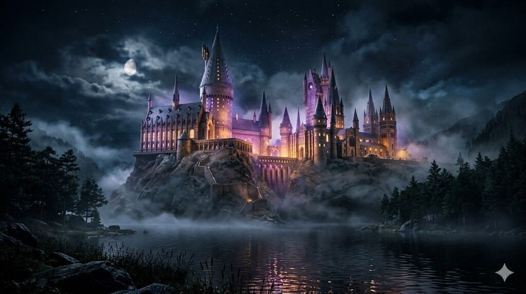 Harry Potter saison 2 HBO - château magique