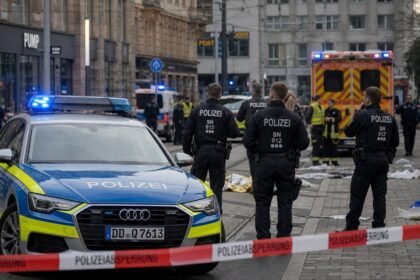 Une voiture fait plusieurs blessés dans le centre de Leipzig
