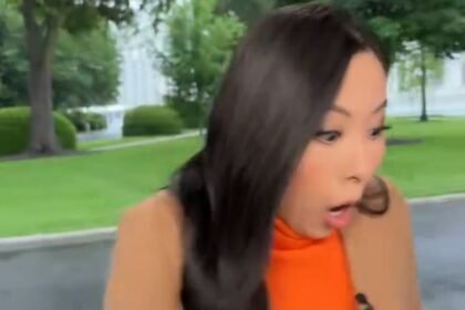 Selina Wang, journaliste CNN, en direct depuis la Maison-Blanche lors des tirs