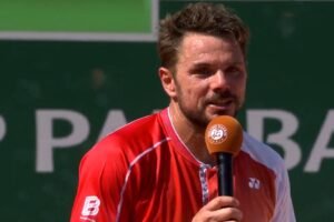 Stan Wawrinka fait ses adieux à Roland-Garros