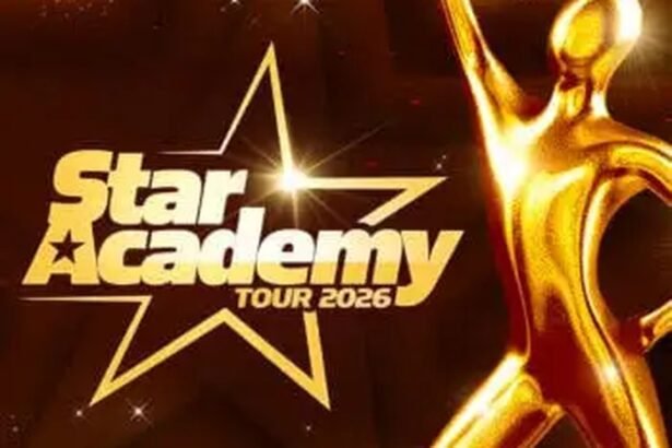Affiche officielle du Star Academy Tour 2026