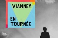 Vianney en tournée 2027 — affiche officielle avec silhouette et logo de la tournée