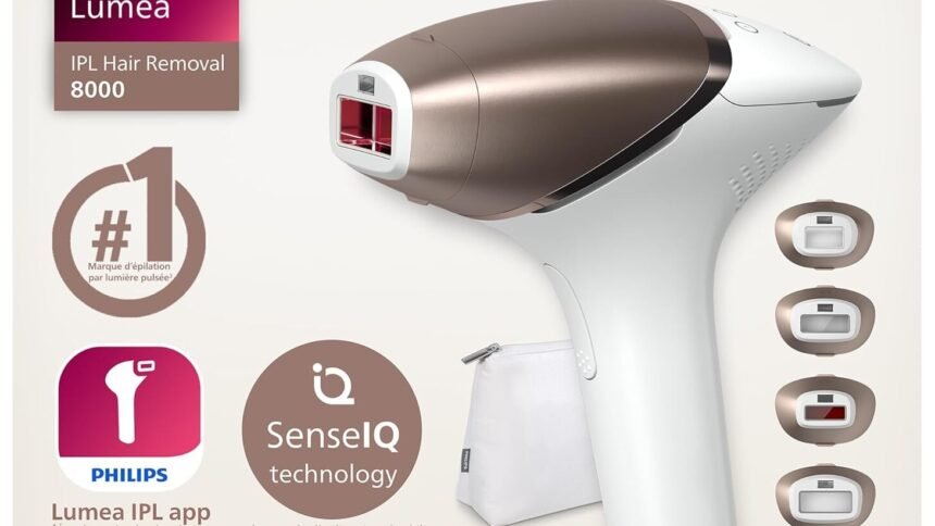 Philips Lumea IPL 8000 : notre guide pour une &eacute;pilation longue dur&eacute;e &agrave; domicile