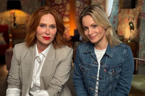 Audrey Fleurot et Audrey Crespo-Mara pour Sept à Huit sur TF1