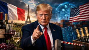 Trump menace le vin français d'une taxe de 100 % Monfils Roland-Garros Gaston