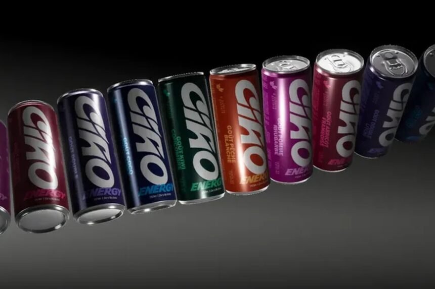 Ciao energy et guru energy : des internautes pensent à des similitudes visuelles entre les deux canettes, mais bon... Les canettes Ciao Energy de Squeezie, Inoxtag et Léna Situations — gamme complète 6 saveurs