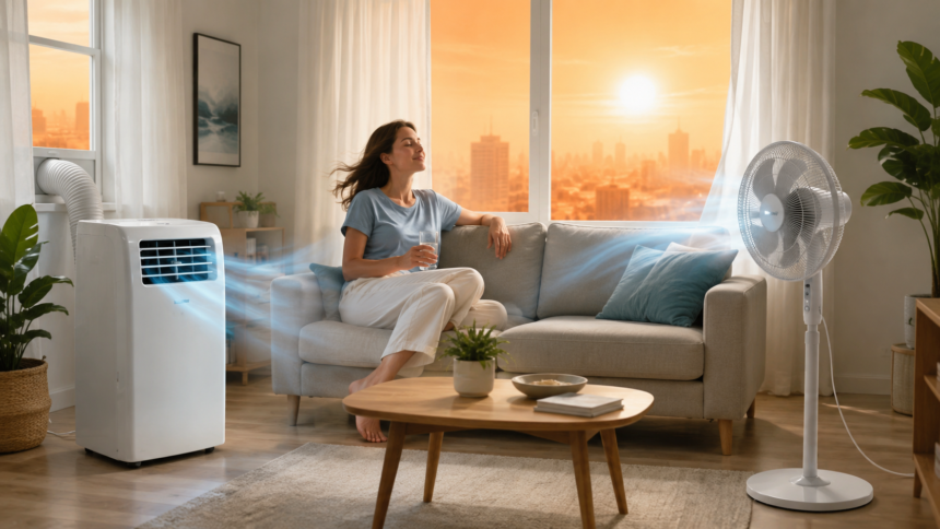 Canicule : climatiseur mobile ou ventilateur, comment rafraîchir sa maison rafraîchir sa maison canicule