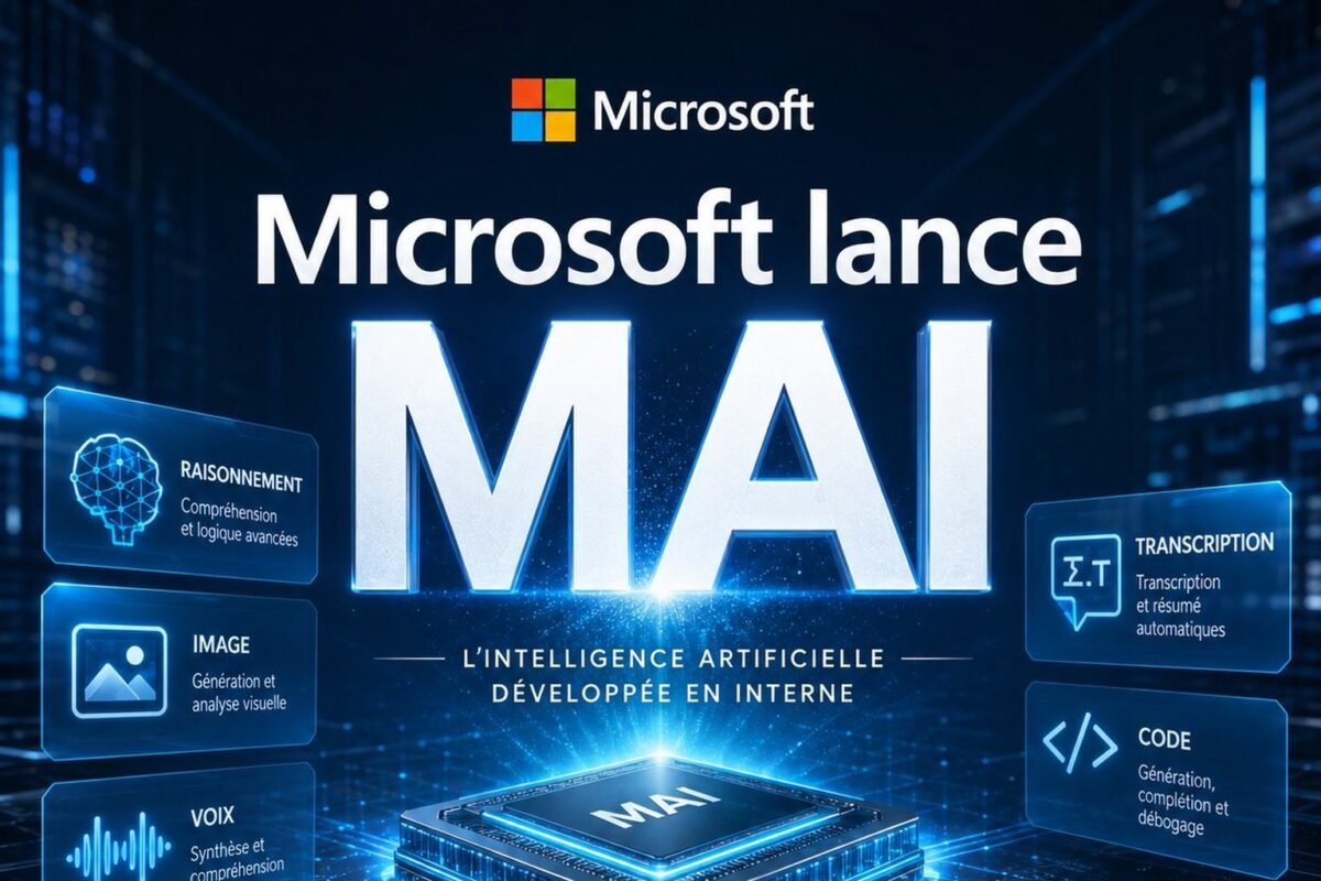 Microsoft lance MAI, sa famille de modèles d'intelligence artificielle