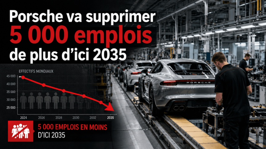 Porsche suppressions emplois