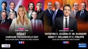 LCI : deux grands rendez-vous politiques les 27 et 29 août