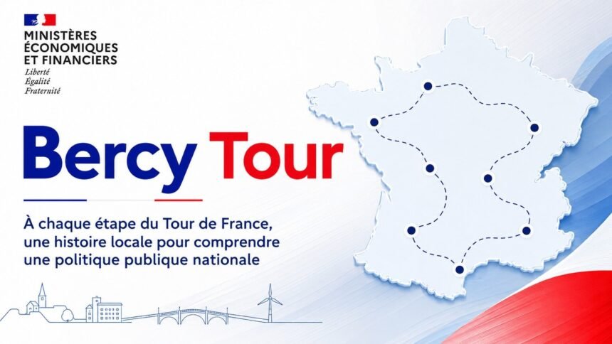 Roland Lescure lance le Bercy Tour pour accompagner le Tour de France 2026