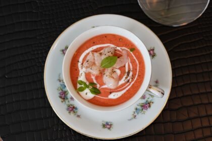 Cette recette de gaspacho andalou se prépare en 20 minutes