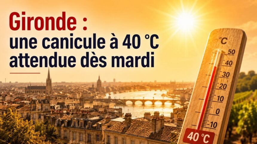 Gironde canicule