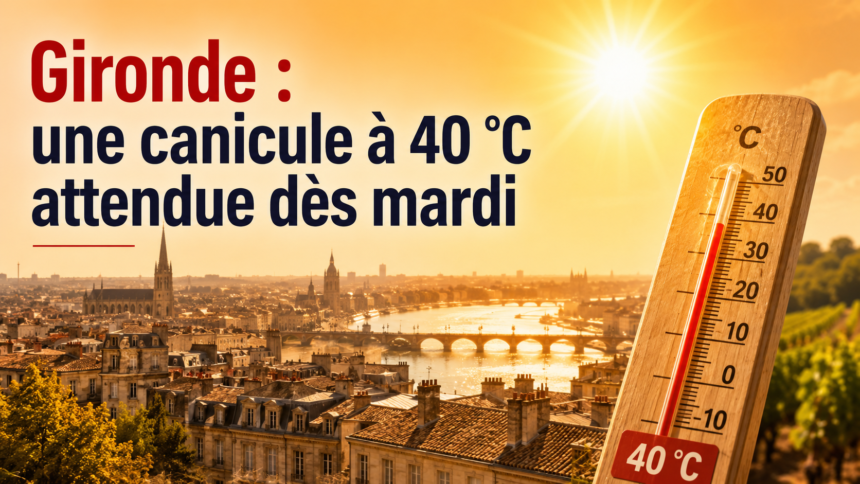 Gironde canicule