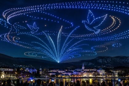 1 000 drones illumineront le ciel de Divonne-les-Bains les 28 et 29 août