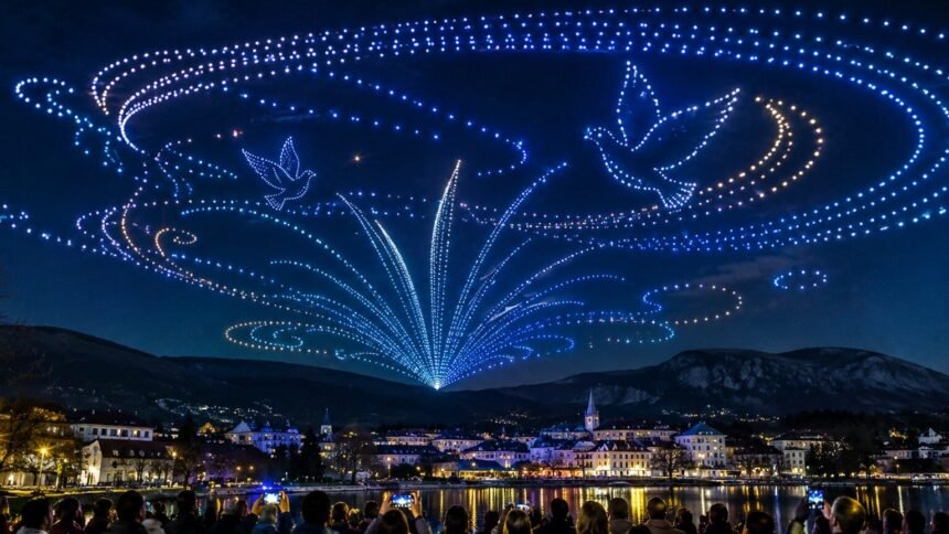 1 000 drones illumineront le ciel de Divonne-les-Bains les 28 et 29 août