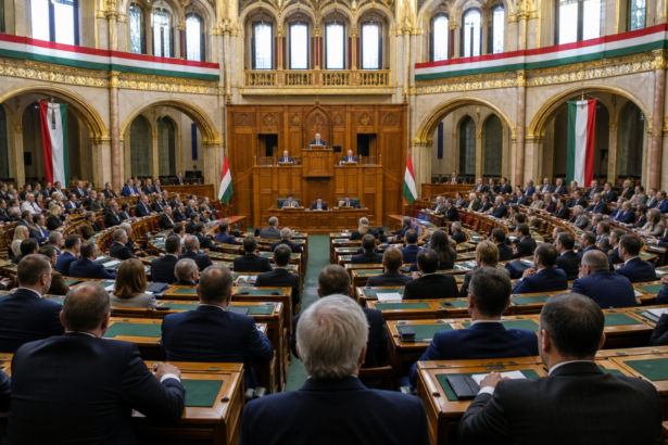 Hongrie : le parlement vote une réforme visant le président tamás sulyok Vue d’une séance parlementaire en Hongrie illustrant une réforme constitutionnelle
