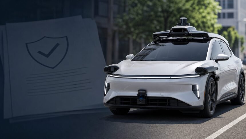 Robotaxis : au new jersey, un projet de loi impose des capteurs redondants Robotaxi autonome sur une rue urbaine avec capteurs de sécurité redondants