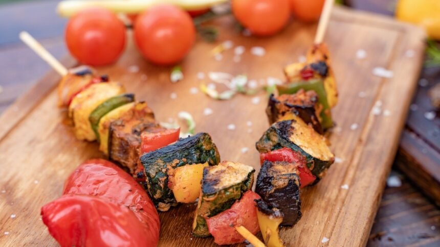 Ces brochettes de légumes grillés se préparent en 30 minutes