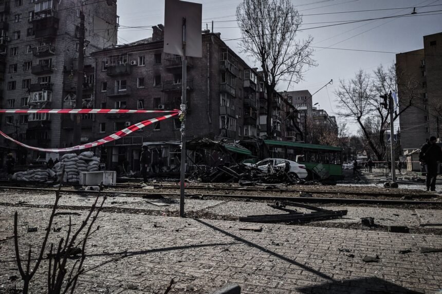 Guerre en ukraine : une frappe russe fait un mort à soumy mardi Guerre en Ukraine : une frappe russe fait un mort à Soumy mardi