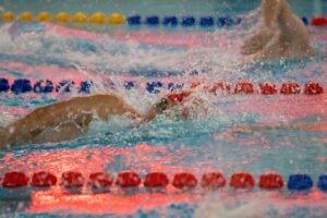 Léon Marchand décroche l'or du 400 m nage libre et bat le record de France