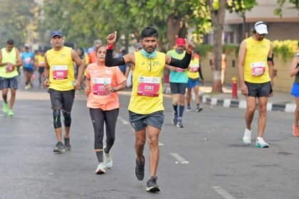 Athlétisme : Quinion médaillé de bronze au marathon marche à Birmingham