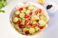 Cette quiche aux courgettes et au chèvre se prépare en 40 minutes