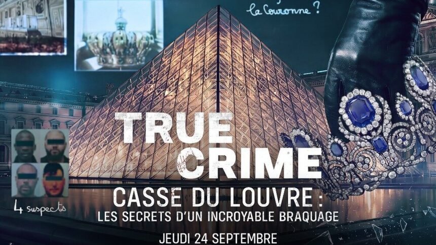 Casse du louvre : tf1+ diffuse un documentaire true crime jeudi 24 septembre Casse du Louvre : TF1+ diffuse un documentaire True Crime jeudi 24 septembre