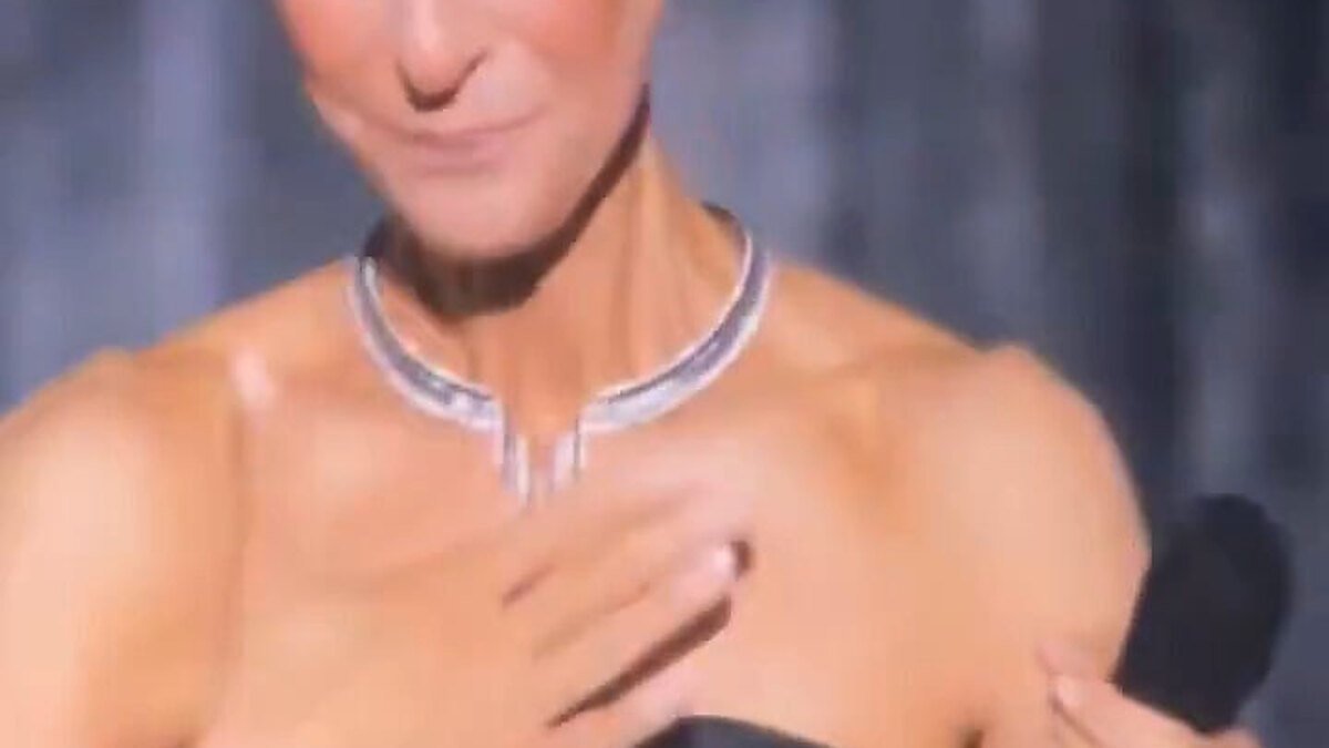 Céline Dion chante à Nanterre et adresse ses premiers mots au public