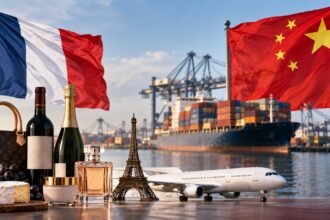 Exportations Chine : 24 milliards d’euros de produits français exposés aux tensions