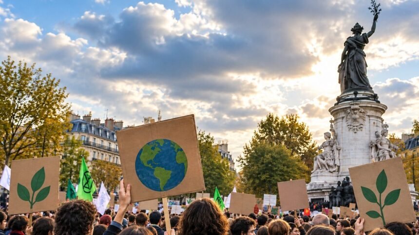 Marche climat à paris : la préfecture refuse le défilé, république de 17 h à 20 h marche climat Paris