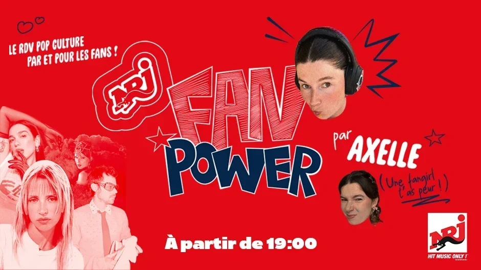 NRJ Fan Power démarre avec Marine et Adèle Castillon en direct