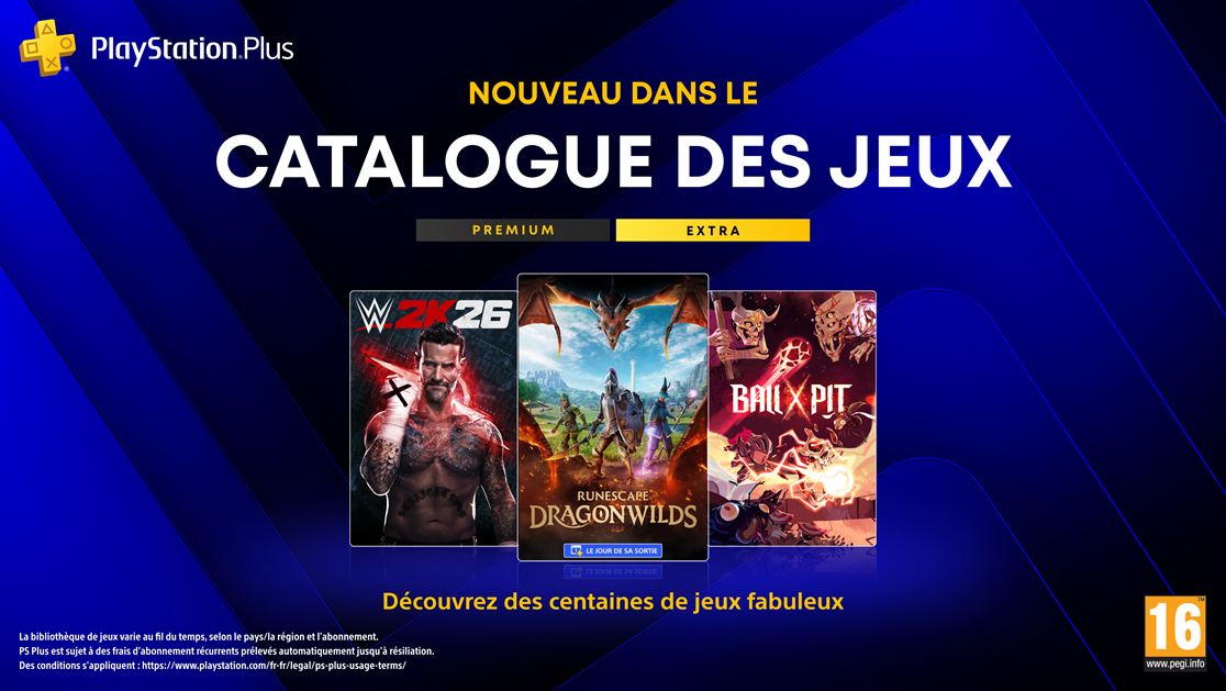 PlayStation Plus ajoute 10 jeux : voici lesquels arrivent au catalogue