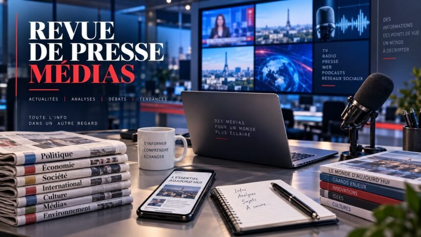 Revue de presse médias