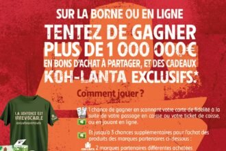 Intermarché lance un jeu Koh-Lanta dans plus de 2 000 magasins