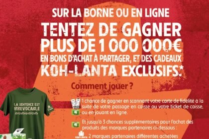 Intermarché lance un jeu Koh-Lanta dans plus de 2 000 magasins