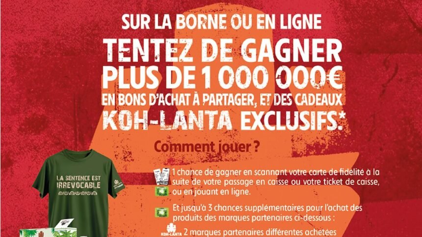 Intermarché lance un jeu Koh-Lanta dans plus de 2 000 magasins