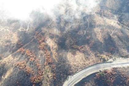 Hautes-Pyrénées : un incendie coupe la route et isole Cauterets