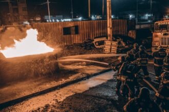 Incendie a Ternay : quatre silos a dechets detruits, 140 foyers sans electricite