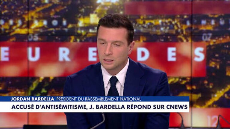 Jordan bardella dénonce un « assassinat politique » face à mediapart pierrejean, chalençon, se, verrait, bien
