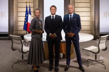 Audience : l'interview de Macron a capté 47,6 % du public sur TF1 et France 2