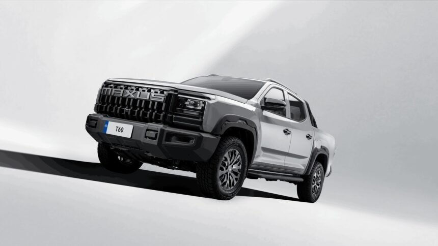MAXUS T60 : le nouveau pick-up arrive à 46 480 euros en France