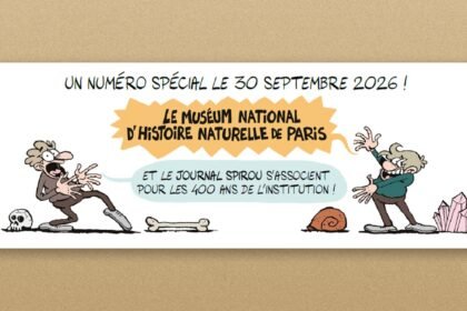 Spirou fête les 400 ans du Muséum avec un numéro spécial signé Fabcaro et Libon
